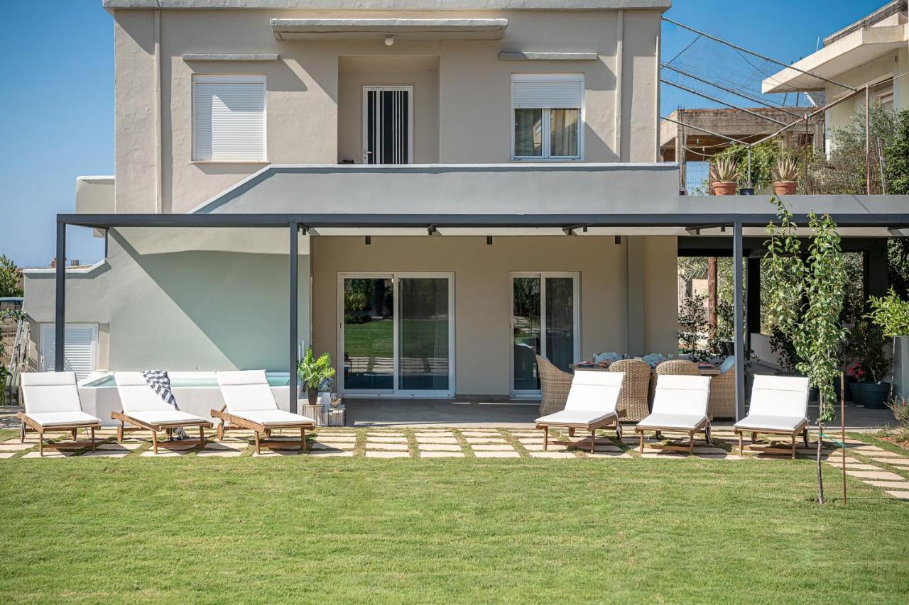 קיסאמוס Happyhouse Villa מראה חיצוני תמונה