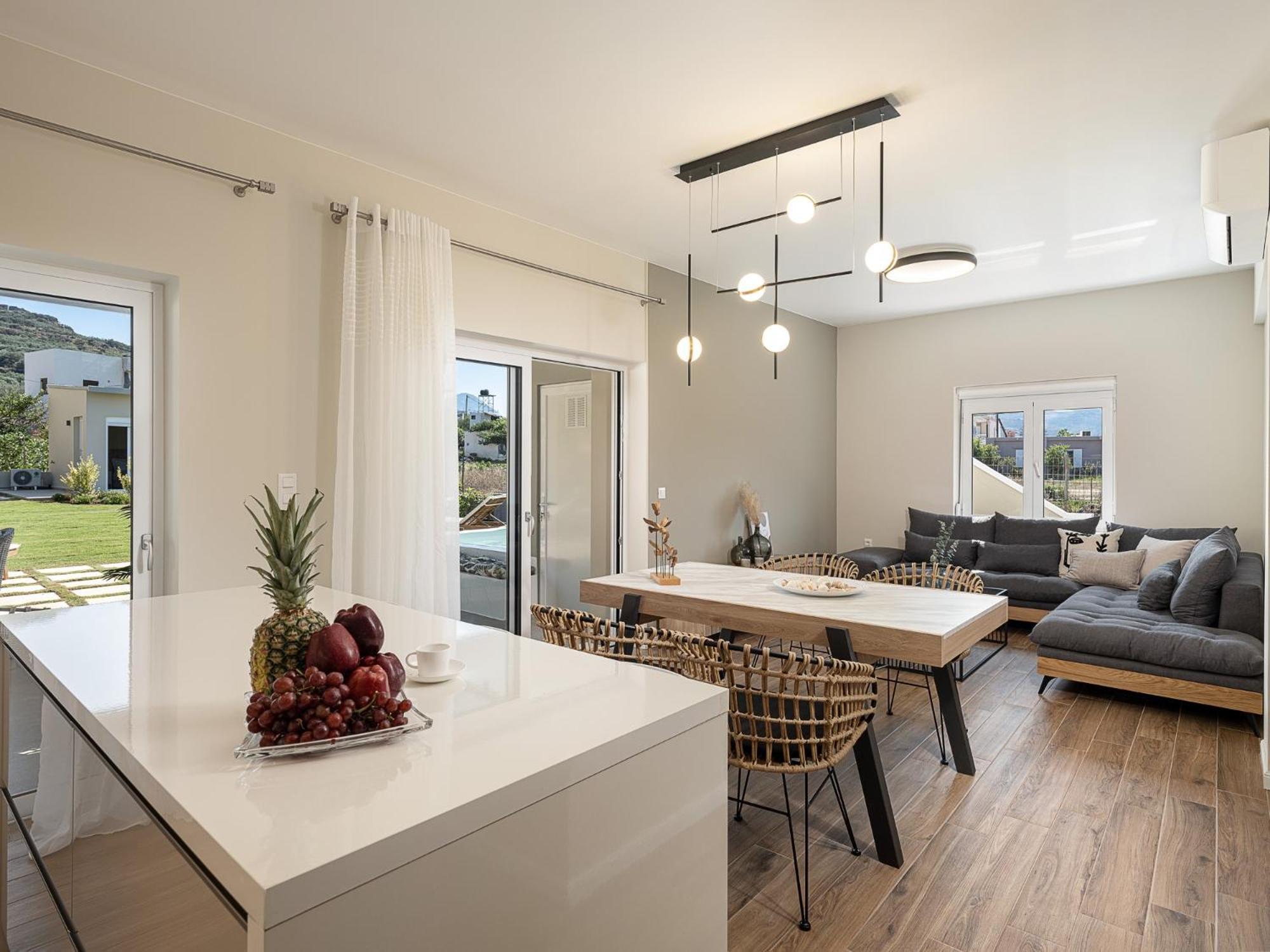 קיסאמוס Happyhouse Villa מראה חיצוני תמונה