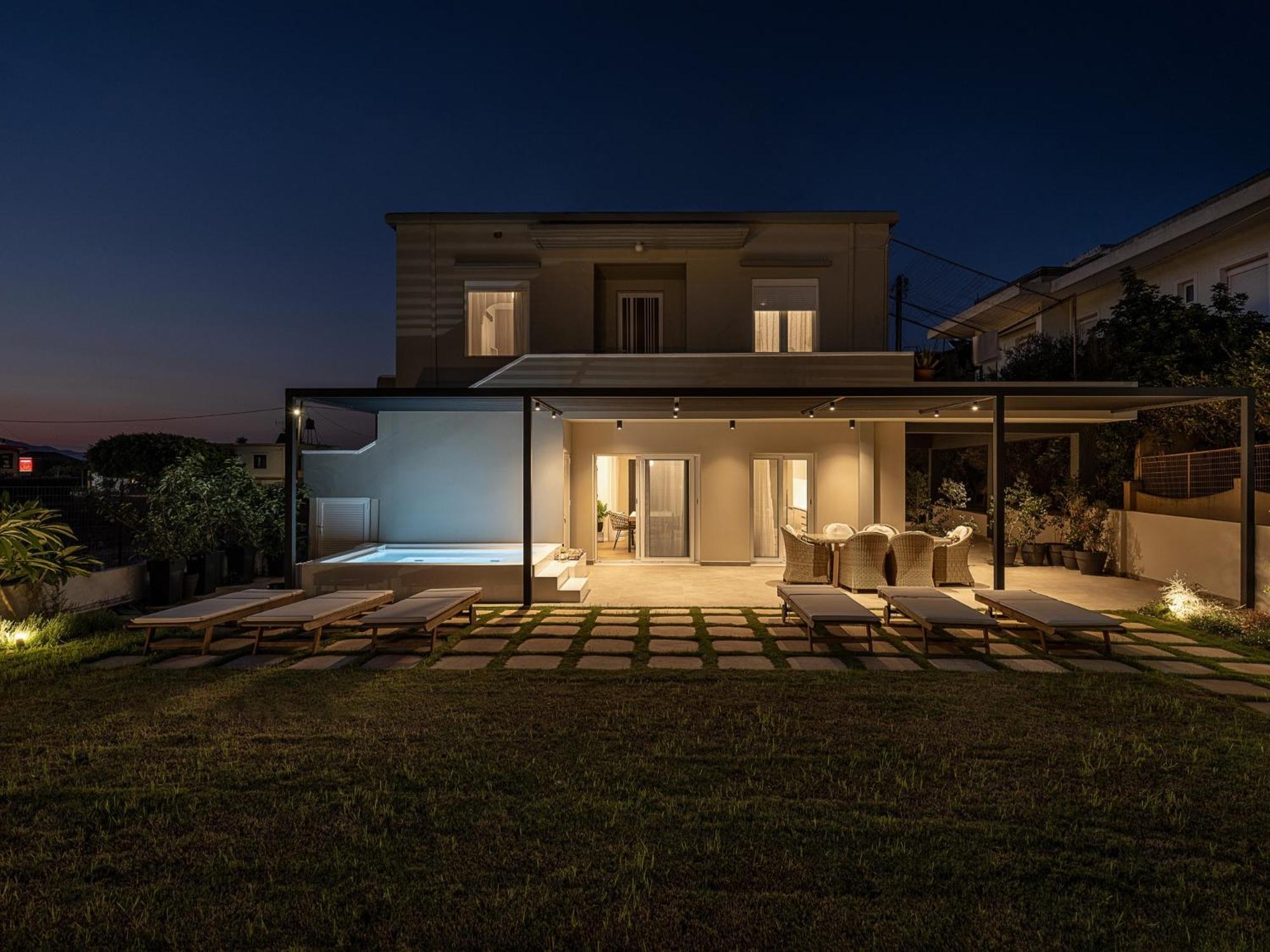 קיסאמוס Happyhouse Villa מראה חיצוני תמונה