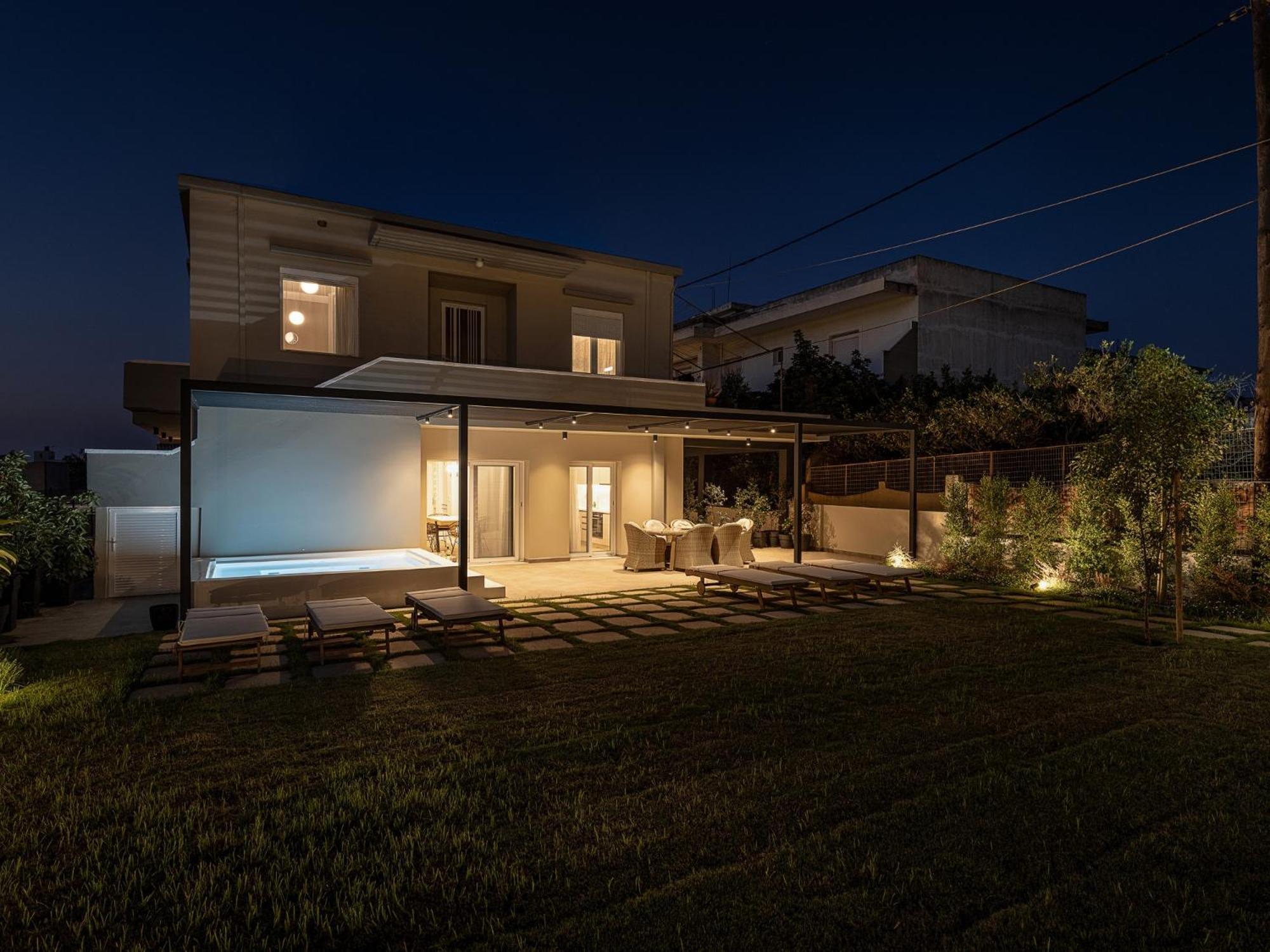 קיסאמוס Happyhouse Villa מראה חיצוני תמונה